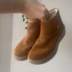 Sketchers Suede Booties - GOwalk Smart Honor Roll Suede Ankle Booties